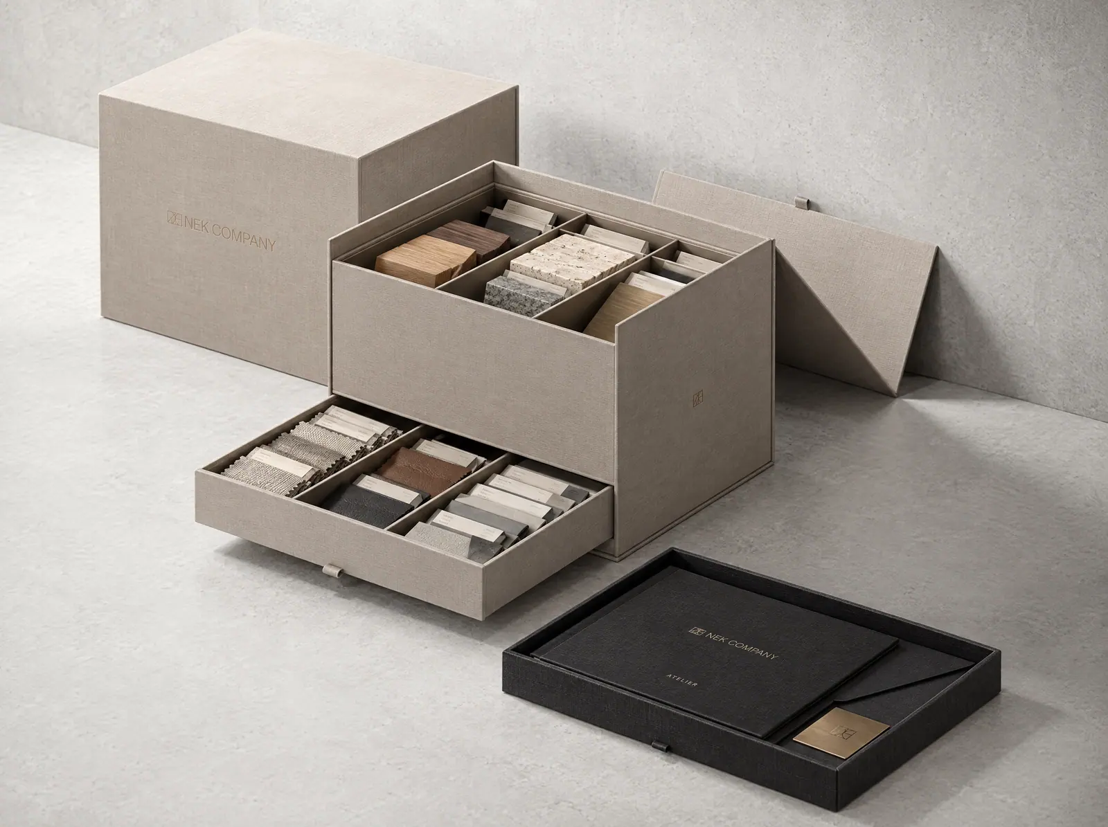 La Material Box: muestras reales, libro de proyecto, planos y presupuesto · imagen de proyecto